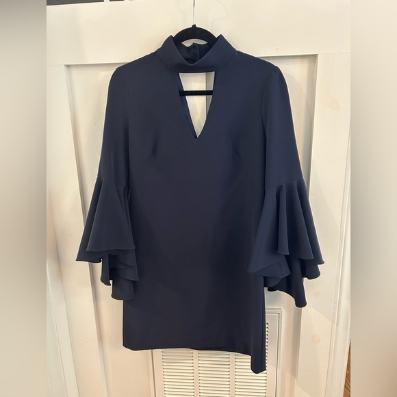 Milly Andrea fit and flare cut out dress - Picture 1 of 6